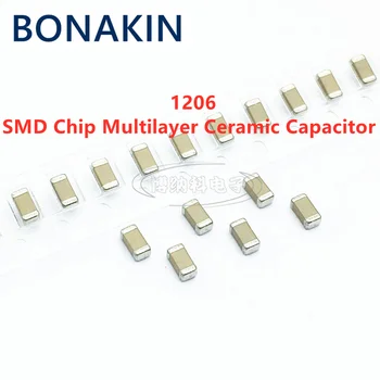 20BUC 1206 157M 150UF ±20% 4V 6,3 V 10V 16V 25V MLCC X5R SMD Chip Condensator Ceramic Multistrat