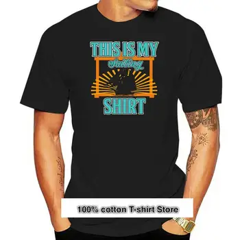 Camiseta de Marinar Barcă cu pânze hombre para, diseño de 100% algodón, estándar, para de Fitness, regalo