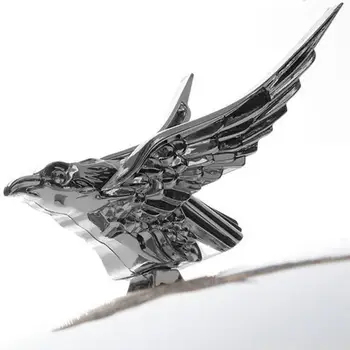 Eagle Pentru Auto Capotă Auto-Adeziv Vultur Care Zboară Capota Ornamente Bird Logo-Ul Sculptura Ornament Pentru Mașini Și Camioane Styling