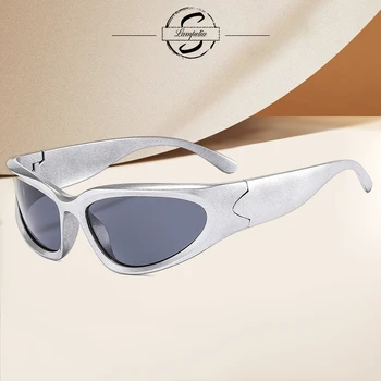 Femeile Y2K Moda ochelari de soare 2023 Mare Designer Cadru Supradimensionat Polarizate UV400 Petrecere Ochelari de Soare Ochelari de Gafas De Sol Retro Hombre