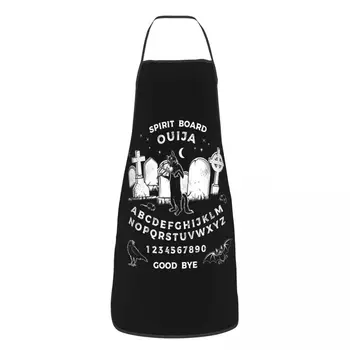 Halloween Joc de Bord Ouija Sort pentru Femei Barbati Unisex Vintage Salopete Vrăjitorie Gătit Bucătărie Tablier preparate din Bucătăria Chef de Copt