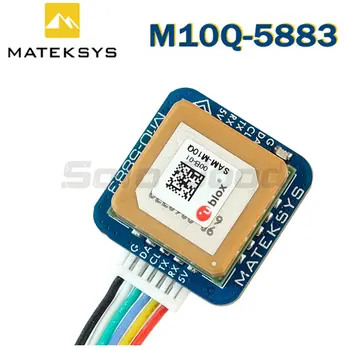 Matek Sisteme GNSS M10Q-5883 U-Blox M10 GPS cu Busola QMC5883L Modulul Digital de Viteză 4~9V Pentru FPV Racing Drone