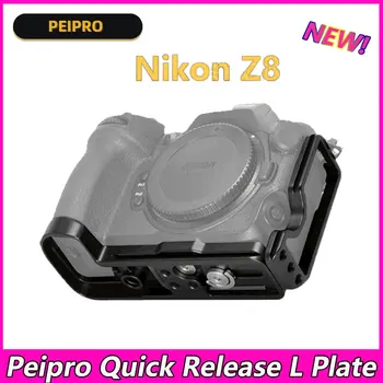 Peipro Eliberare Rapidă L Placă pentru Nikon Z8 Camera Push Pull Formă de L Bracket pentru Orizontale și Verticale de Montare a Plăcii de Bază