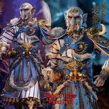 WF2303 1/6 Bărbați Soldat Mitologia Chineză Călătorie Spre Vest Leu Cămilă Creasta Trei Monștri Set Complet de 12 țoli Acțiune Figura